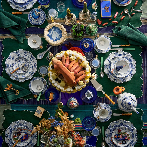 Musselmalt Helblonde fat, Royal Copenhagen