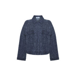 Malenes 3733 jakke, medium bl&aring;, Minimum