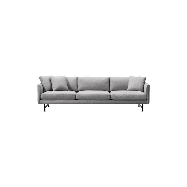 Calmo 3-seter sofa, gr&aring;/svart, Fredericia Furniture