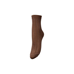 Glitter Drake sokker, mocha brown, Becksöndergaard