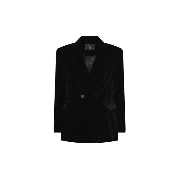 VelvetBBTuxi blazer, black, Bruuns Bazaar