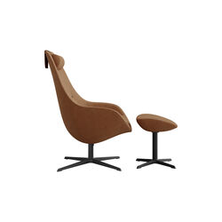 Kokon™ med fotskammel, orange, Varier Furniture