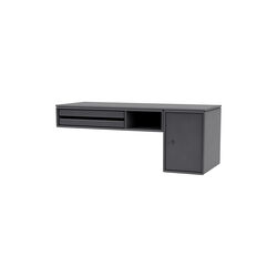BUREAU skrivebord, 36 coal, Montana Furniture