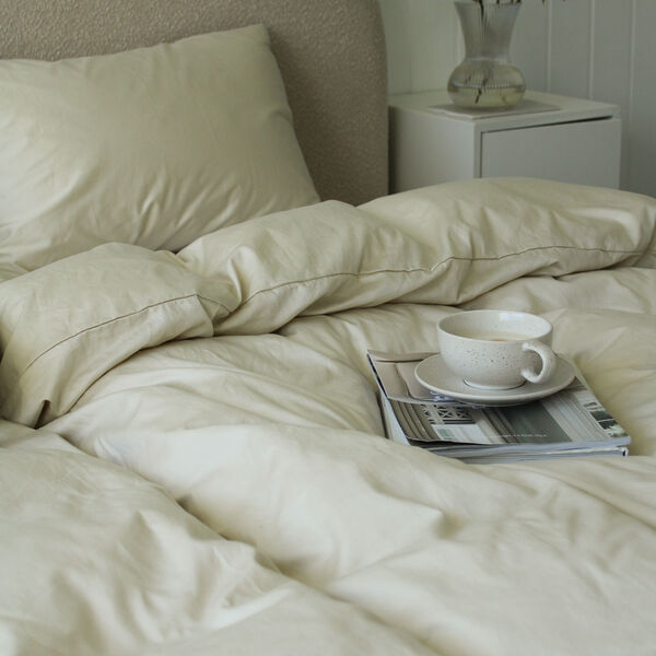 Putetrekk, soothing beige, DAGGRY