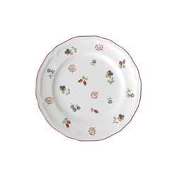 Petite Fleur frokost-/desserttallerken 21 cm, hvit