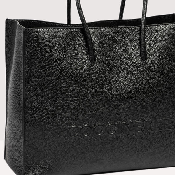 Coccinelle Myrtha Maxi Log h&aring;ndveske, noir, Coccinelle