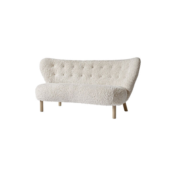 Little Petra VB2 sofa, moonlight/hvitoljet eik, &Tradition