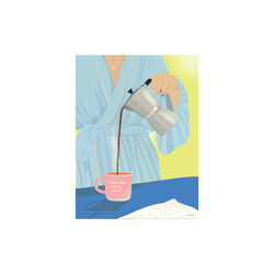 KAFFE FØRST, FOLK SENERE plakat, ViSSEVASSE