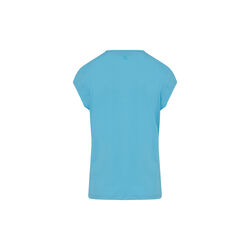 CC Heart Basic V-Neck T-shirt, aqua blue, Coster Copenhagen