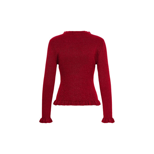 DouniaPW Pullover | biking red/lurex, Part Two