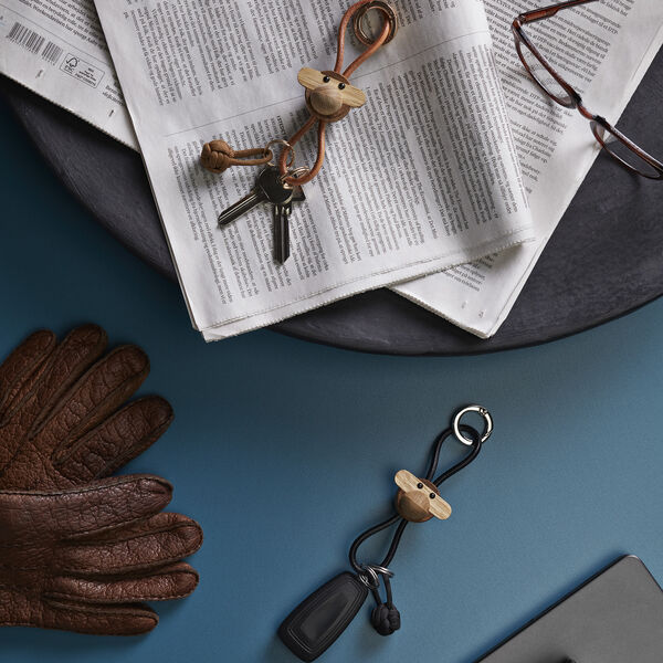 Ape nøkkelring, svart, Kay Bojesen Denmark