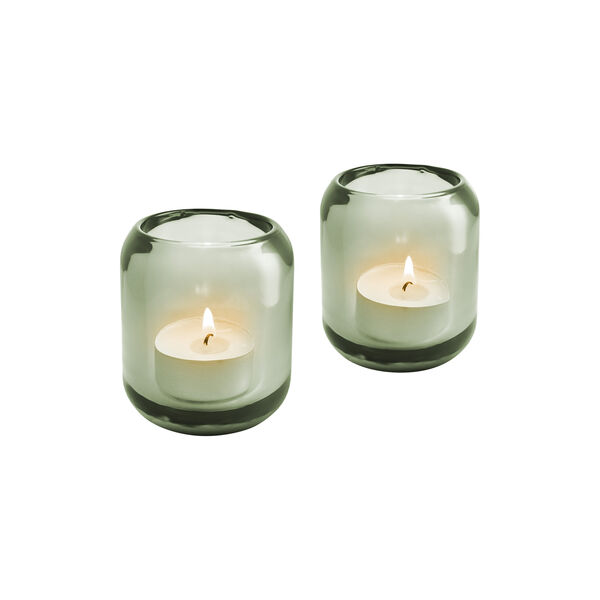 Acorn telysholdere 2 stk., leaf green, Eva Solo