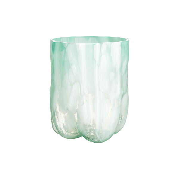 Crackle vase, jade green, Kosta Boda