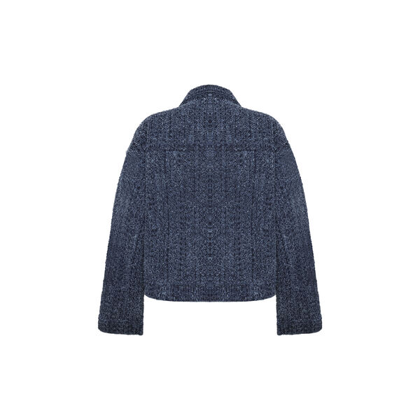 Malenes 3733 jakke, medium bl&aring;, Minimum