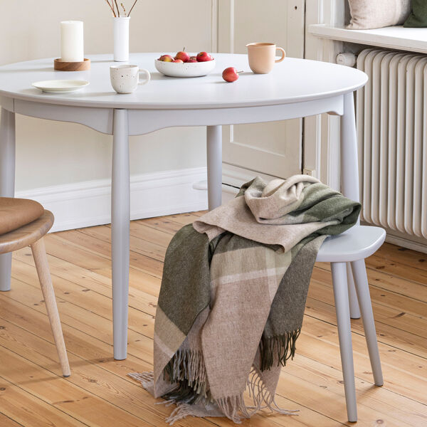 Manhattan pledd, beige, ELVANG