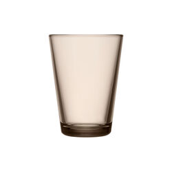 Kartio drikkeglass 2 stk., linen, Iittala