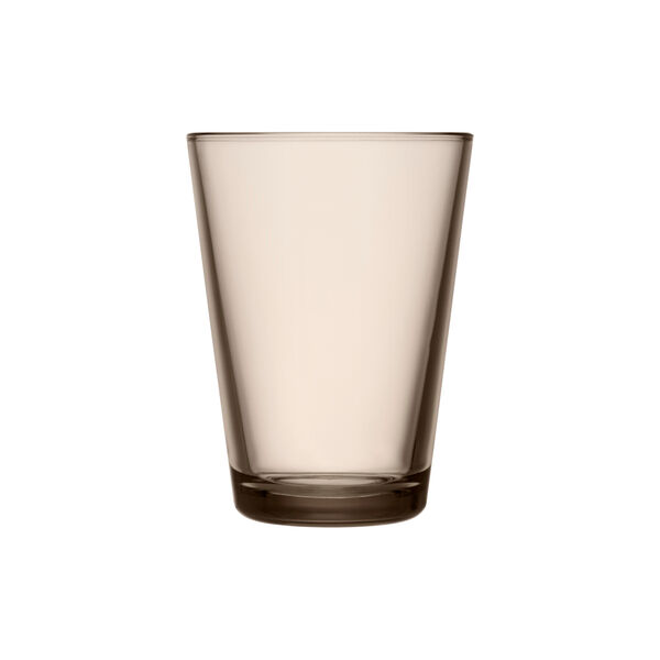 Kartio drikkeglass 2 stk., linen, Iittala