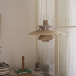 PH 5 320 Opal pendel, opal beige, Louis Poulsen