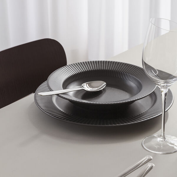 Legio Nova Middagstallerken 28 cm, black, Eva Trio