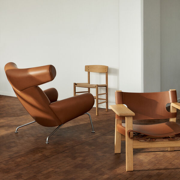 2226 Den Spanske Stol, cognac/olieret eik, Fredericia Furniture