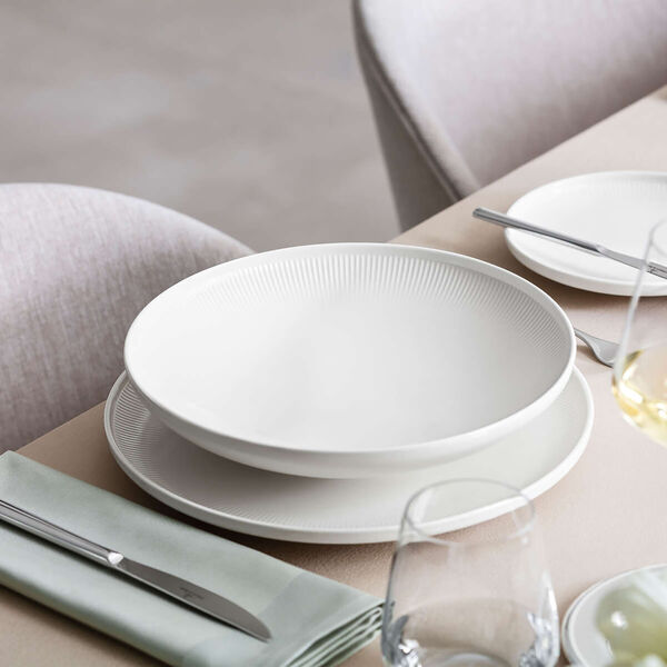 Afina suppetallerken 25 cm, hvit, Villeroy & Boch