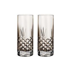 Crispy Highball glass 2 stk., copal, Frederik Bagger