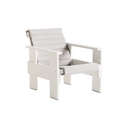 Crate Quiltet pute, sky gr&aring;, HAY