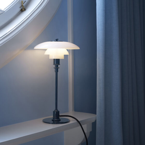 PH 2/1 Bordlampe, glossy deep blue, Louis Poulsen