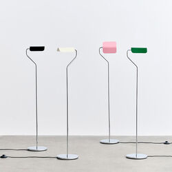 Apex Floor Lamp, luis pink, HAY