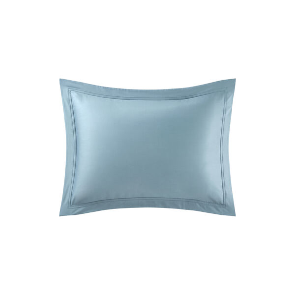 Triomphe Pillow Case, fjord, Yves Delorme