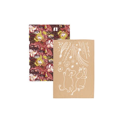 Festlige Stunder kjøkkenhåndkle sett, Moomin Arabia