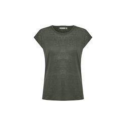 Faylinn O t-skjorte, beetle green, InWear