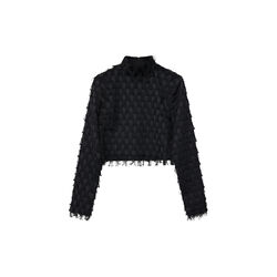 Lynette Abstract Fringes, black, DAY Birger ét Mikkelsen