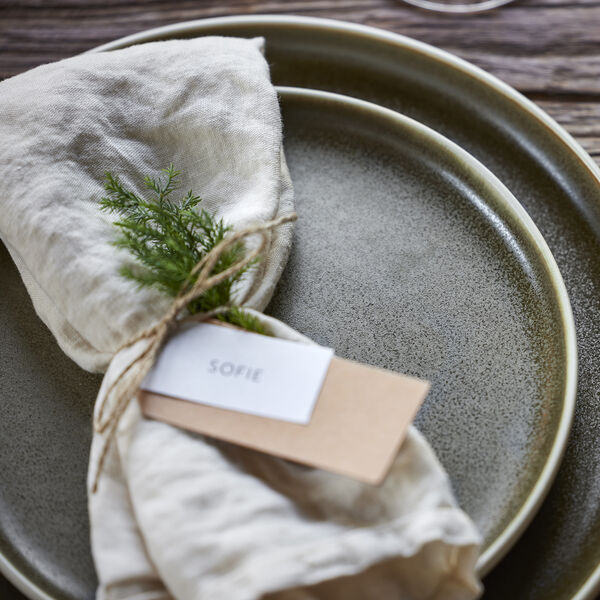 Pure Linen t&oslash;yservietter, ecru, S&ouml;dahl