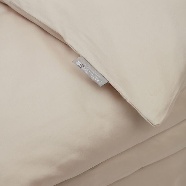 Hotel Cotton Sateen dynetrekk, light sand, Lexington