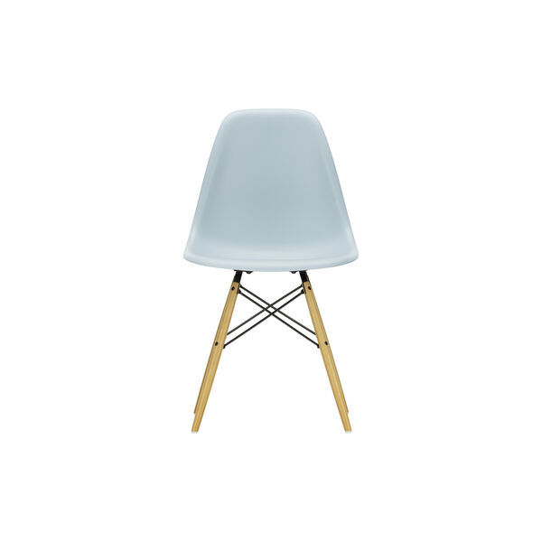 Eames DSW stol, light grey/golden maple, Vitra 