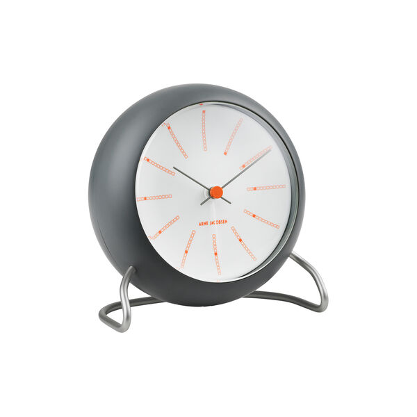 Bankers Bordur | M&oslash;rk gr&aring;, Arne Jacobsen Clocks