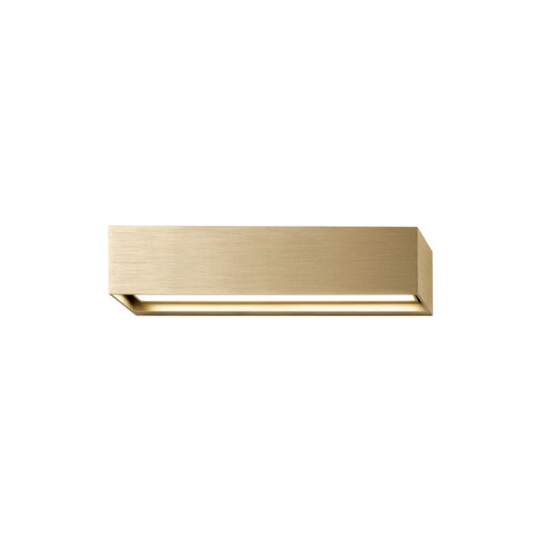 LINEA W2 vegglampe, brass, LIGHT-POINT
