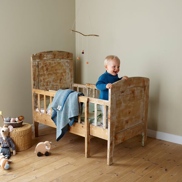 Una Halvpledd, Blue, Røros Tweed