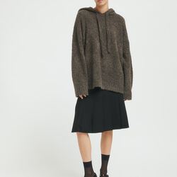 CharlieRS strikk Hoodie, asphalt, Résumé