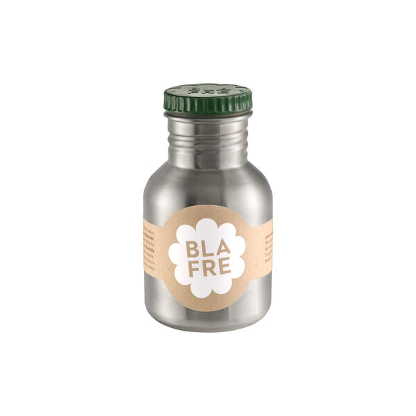 St&aring;lflaske 300 ml, m&oslash;rk gr&oslash;nn, Blafre