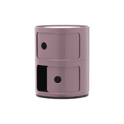 Componibili 2 elementi oppbevaringsbord, malva, Kartell