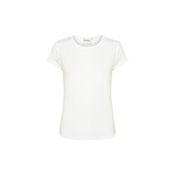 16 THE MODAL TEE, bright white, My Essential Wardrobe