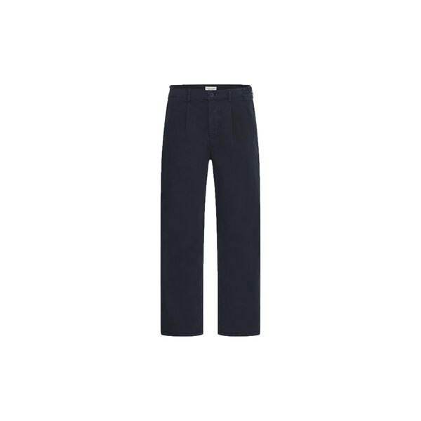 CFBUCHAN Wide Twill Pants, dark navy, Casual Friday