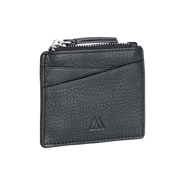 Frey Zip Card Holder, grain black Frey Zip Card Holder, grain black, Markberg