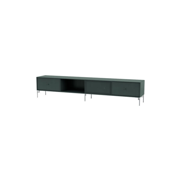 OCTAVE VII TV-benk, 163 black jade, Montana Furniture