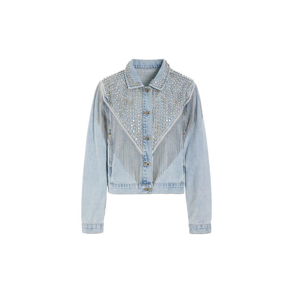 Priya Gem Jacket, light denim, HUNK&Oslash;N