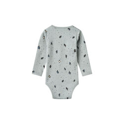 Body L/S Berti, 9569 soft rain penguins, Wheat