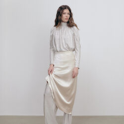 Cat Skirt, pale mushroom, Ida Sjöstedt