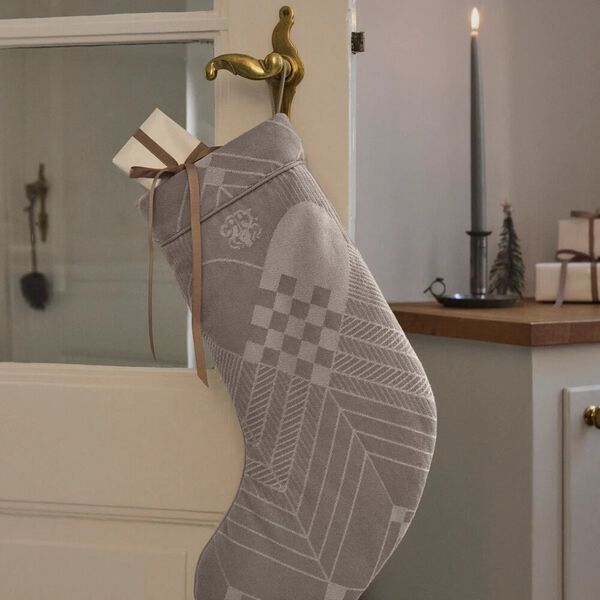 CHRISTMAS&nbsp;julesokk, deep red, Georg Jensen Damask